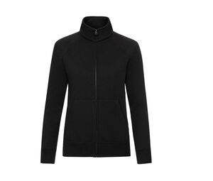 Fruit of the Loom SC62116 - Chaqueta Sudadera Para Dama (62-116-0) Black/Black