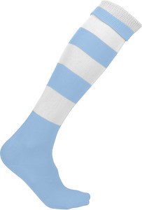 ProAct PA021 - CALCETINES DEPORTIVOS A RAYAS Sporty Sky Blue / White