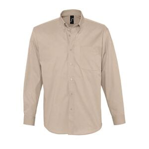 SOL'S 16090 - BEL-AIR Camisa Algodón Twill Hombre Manga Larga Beige