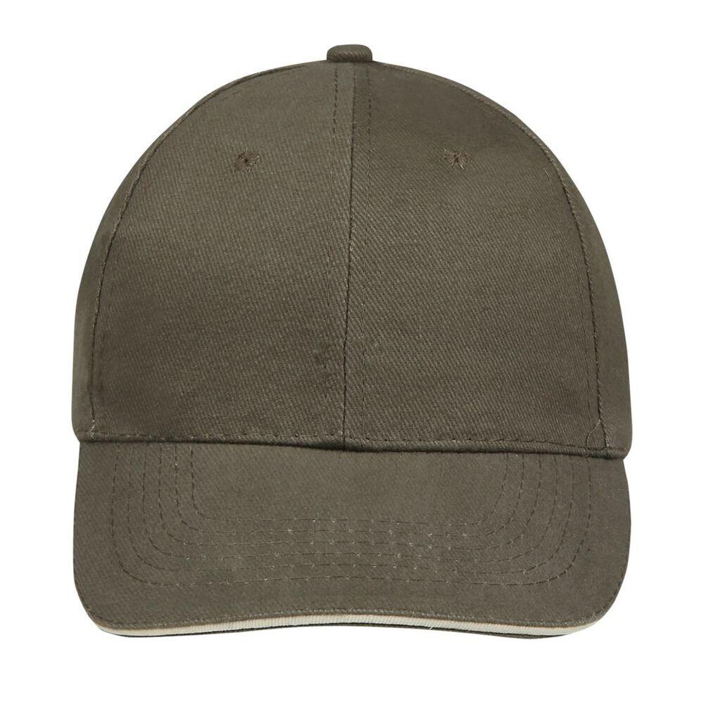 SOL'S 88100 - Buffalo Gorra 6 Paneles