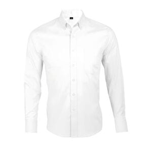 SOL'S 00551 - Business Men Camisa Hombre Manga Larga Blanco