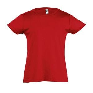 SOL'S 11981 - Cherry Camiseta Niña Rojo