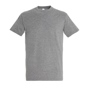 SOL'S 11500 - Imperial Camiseta Hombre Cuello Redondo Heather gris
