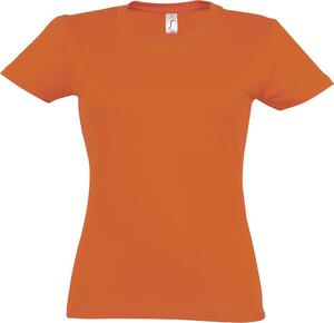 SOL'S 11502 - Imperial WOMEN Camiseta Mujer Cuello Redondo Naranja