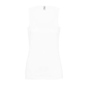 SOL'S 11475 - JANE Camiseta Mujer Sin Mangas Blanco
