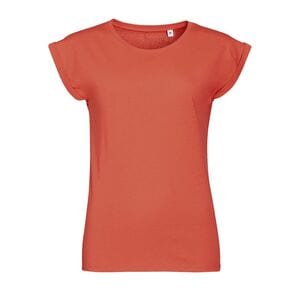 SOL'S 01406 - MELBA Camiseta Mujer Cuello Redondo Corail