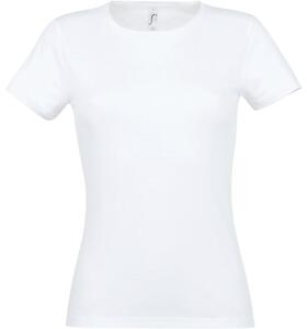 SOL'S 11386 - MISS Camiseta Mujer Blanco