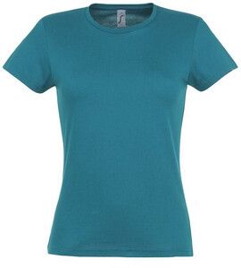 SOL'S 11386 - MISS Camiseta Mujer Azul duck