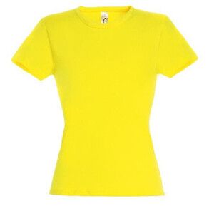 SOL'S 11386 - MISS Camiseta Mujer Limón