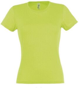 SOL'S 11386 - MISS Camiseta Mujer Verde manzana