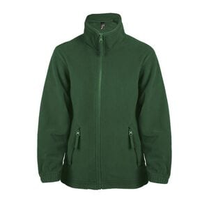 SOL'S 00589 - NORTH KIDS Chaqueta Polar Niño Con Cremallera Verde pino