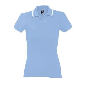 SOL'S 11366 - PRACTICE WOMEN Polo Golf Mujer Cielo