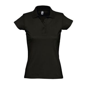 SOL'S 11376 - PRESCOTT WOMEN Polo Mujer Negro profundo