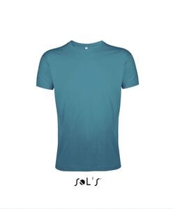 SOL'S 00553 - REGENT FIT Camiseta Ajustada Hombre Cuello Redondo Azul duck