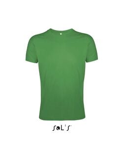 SOL'S 00553 - REGENT FIT Camiseta Ajustada Hombre Cuello Redondo Verde pradera