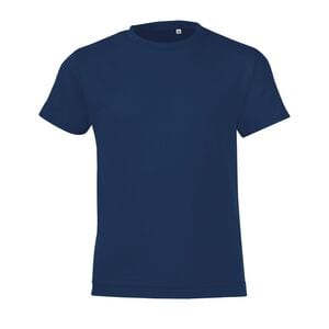 SOL'S 01183 - REGENT FIT KIDS Camiseta Niños Cuello Redondo French marino