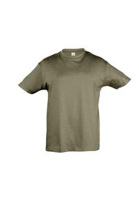 SOL'S 11970 - REGENT KIDS Camiseta Niño Cuello Redondo Ejército