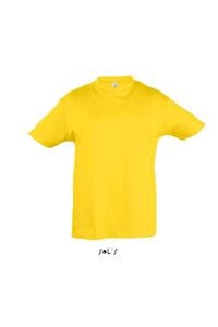 SOL'S 11970 - REGENT KIDS Camiseta Niño Cuello Redondo Amarillo
