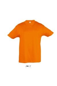 SOL'S 11970 - REGENT KIDS Camiseta Niño Cuello Redondo Naranja