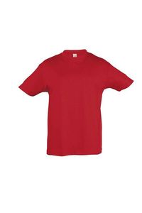 SOL'S 11970 - REGENT KIDS Camiseta Niño Cuello Redondo Rojo
