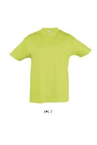 SOL'S 11970 - REGENT KIDS Camiseta Niño Cuello Redondo Verde manzana