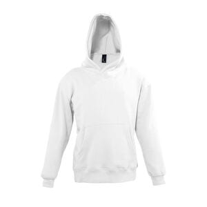 SOL'S 13255 - SLAM KIDS Sudadera Niño Con Capucha Blanco