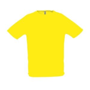 SOL'S 11939 - SPORTY Camiseta Hombre Manga Raglán Limón
