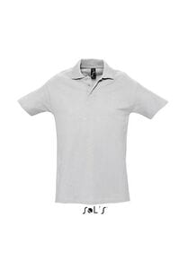 SOL'S 11362 - SPRING II Polo Hombre Blanc chiné