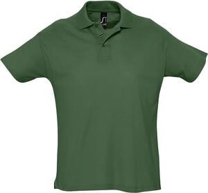 SOL'S 11342 - SUMMER II Polo Hombre Manga Corta Verde golf