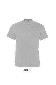 SOL'S 11150 - VICTORY Camiseta Hombre Cuello Pico Heather gris