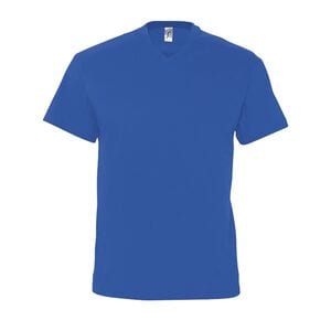SOL'S 11150 - VICTORY Camiseta Hombre Cuello Pico Real Azul