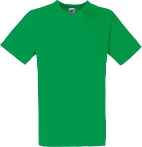 Fruit of the Loom 61-066-0 - Camiseta con Cuello en V Verde pradera