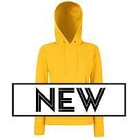 Fruit of the Loom SS038 - Sudadera con capucha de mujer Classic 80/20 Sunflower