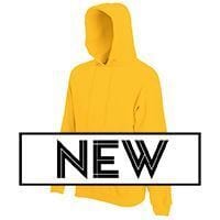 Fruit of the Loom SS224 - Sudadera con capucha Classic 80/20 Sunflower