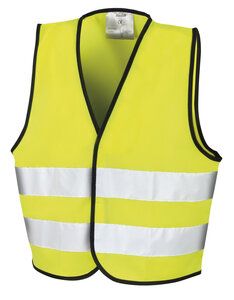 Result Core R200J - Chaleco de seguridad para niños Fluorescent Yellow
