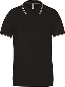 Kariban K250 - POLO PIQUÉ DE MANGA CORTA PARA HOMBRE Negro