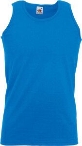 Fruit of the Loom SC294 - Camiseta de tirantes para hombre 100 % algodón Azul royal