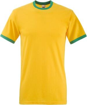 Fruit of the Loom SC61168 - Camiseta bicolor de hombre