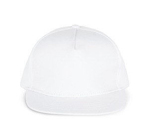 K-up KP147 - GORRA SNAPBACK PARA NIÑO - 5 PANELES Blanco