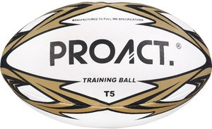Proact PA824 - BALÓN CHALLENGER T5 White / Black / Gold