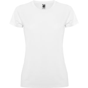 Roly CA0423 - MONTECARLO WOMAN Camiseta técnica de manga corta Blanco