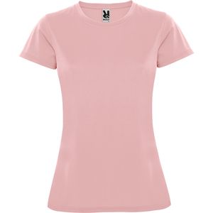 Roly CA0423 - MONTECARLO WOMAN Camiseta técnica de manga corta Luz de color rosa