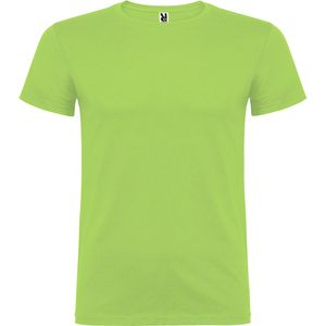Roly CA6554 - BEAGLE Camiseta de manga corta de cuello redondo doble con elastano Oasis Green