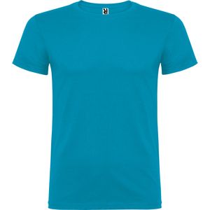 Roly CA6554 - BEAGLE Camiseta de manga corta de cuello redondo doble con elastano Deep Blue