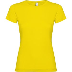 Roly CA6627 - JAMAICA Camiseta de manga corta entallada Amarillo