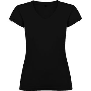 Roly CA6646 - VICTORIA Camiseta de mujer con manga corta Negro