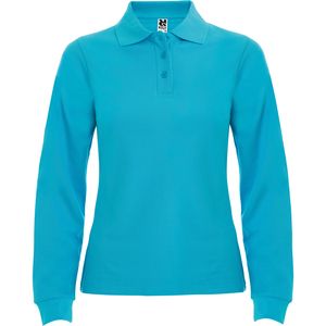 Roly PO6636 - ESTRELLA WOMAN L/S Polo de manga larga con cuello y bocamangas acanalado