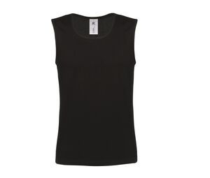 B&C BC157 - Camiseta de tirantes para hombre 100 % algodón Negro