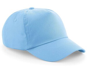 Beechfield BF010 - Gorra original de 5 paneles Azul cielo