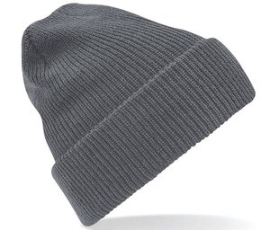 Beechfield BF425 - Gorro vintage con vuelta Graphite Grey